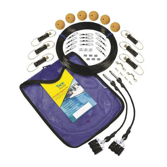 TACO Marine RK-0003MP Premium Triple Mono Rigging Kit - RK-0003MP