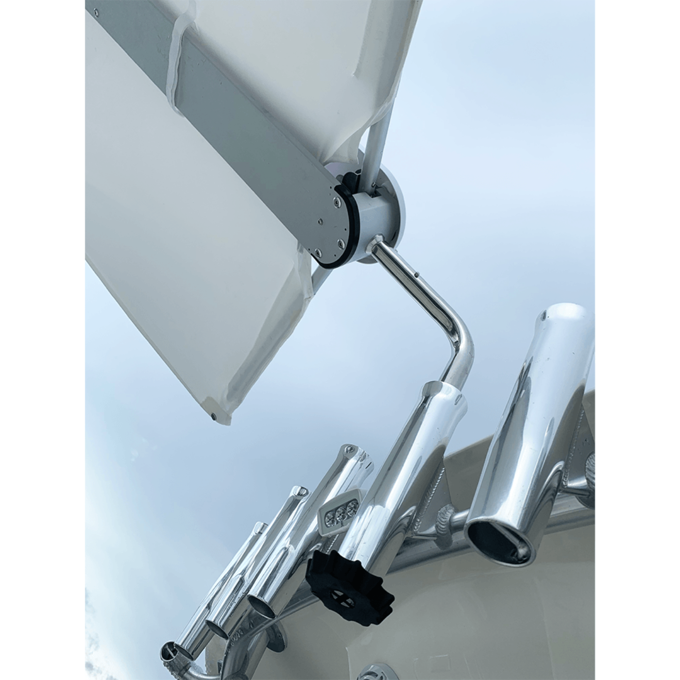 TACO Marine ShadeFin with White Fabric & Bag Kit - T10-3000-1