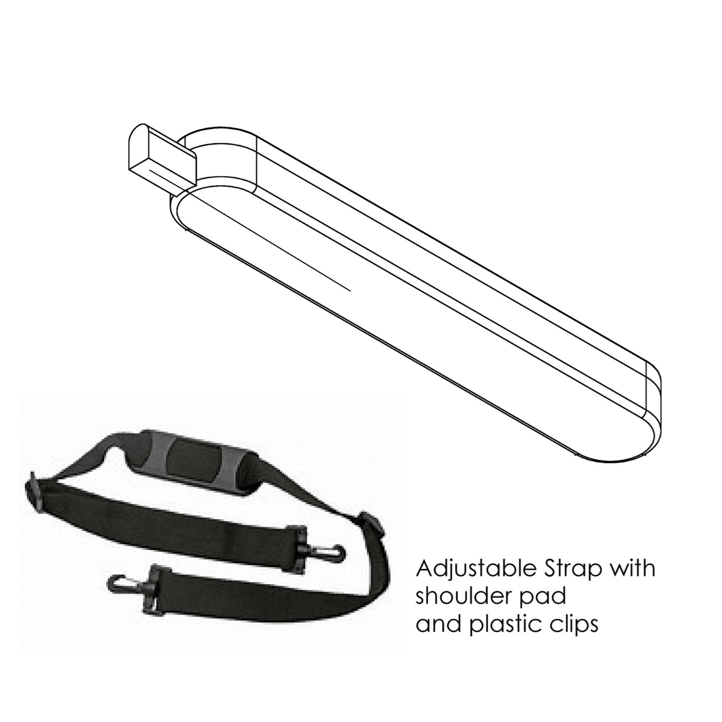 TACO Marine ShadeFin with Black Fabric & Bag Kit - T10-3000-2