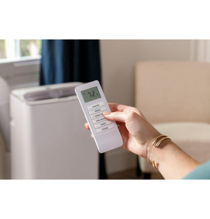 GE APPLIANCES APSA13YBMW GE(R) 14,000 BTU Heat/Cool Portable Air Conditioner for Medium Rooms up to 550 sq ft. (9,950 BTU SACC) - APSA13YBMW-KT