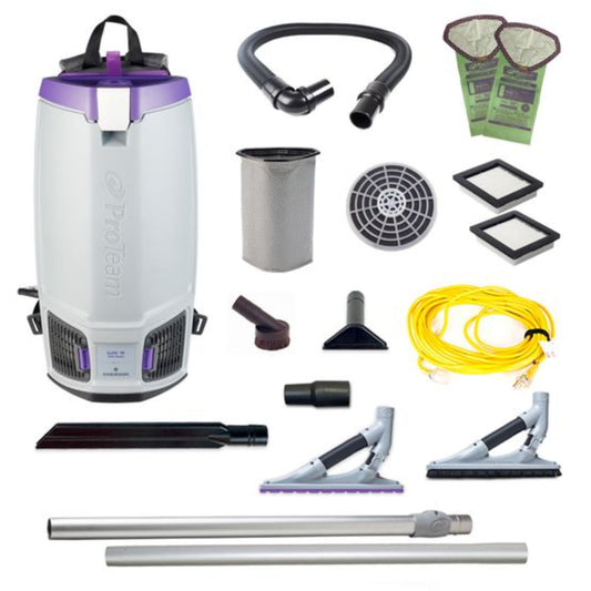 Proteam Gofit 10QT, Backpack Vacuum, 12.9lbs - 107751