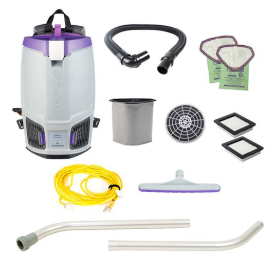 Proteam Gofit 6QT, Backpack Vacuum, 12.9lbs - 107749