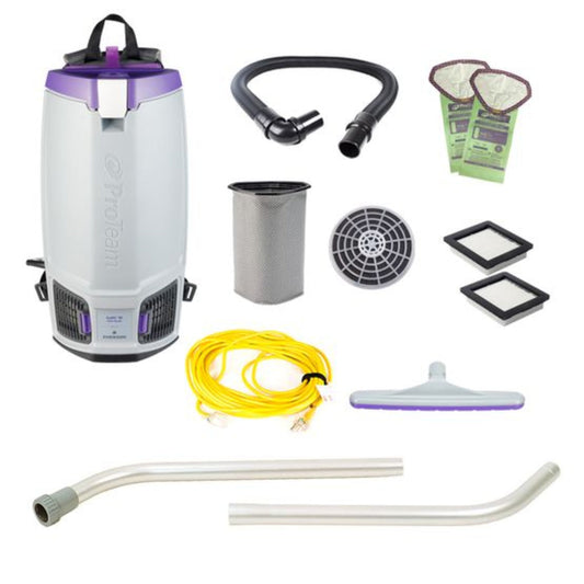 Proteam Gofit 10QT, Backpack Vacuum, 12.9lbs - 107751
