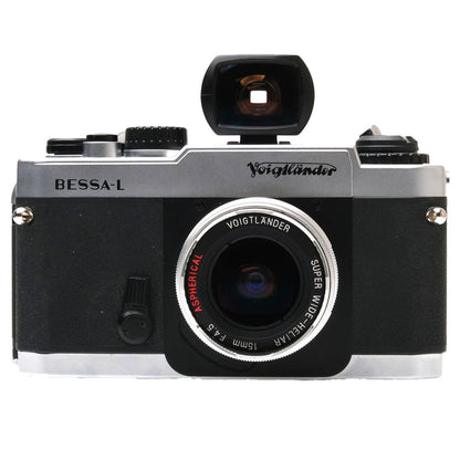 Voigtlander Bessa-L Silver, 15mm f4.5, Finder 10097 - 1748393