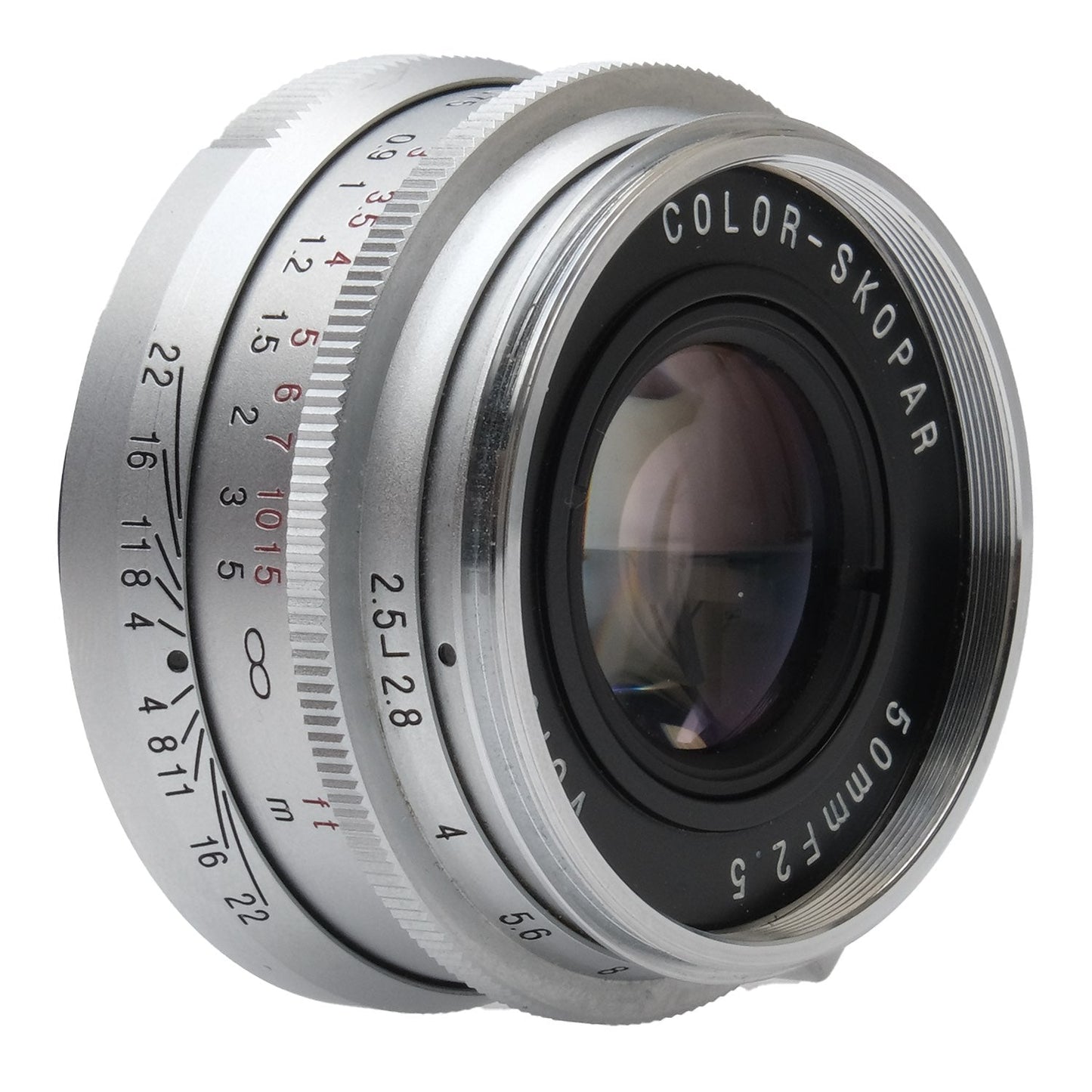 Voigtlander 50mm f2.5 Color-Skopar, Silver 9220576 - 1769491