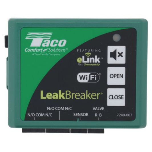 Taco LBW-075-H-1LF LeakBreaker 3/4 NPT Water Heater Shut-Off Valve & Actuator w/ E-Link - LBW-075-H-1LF