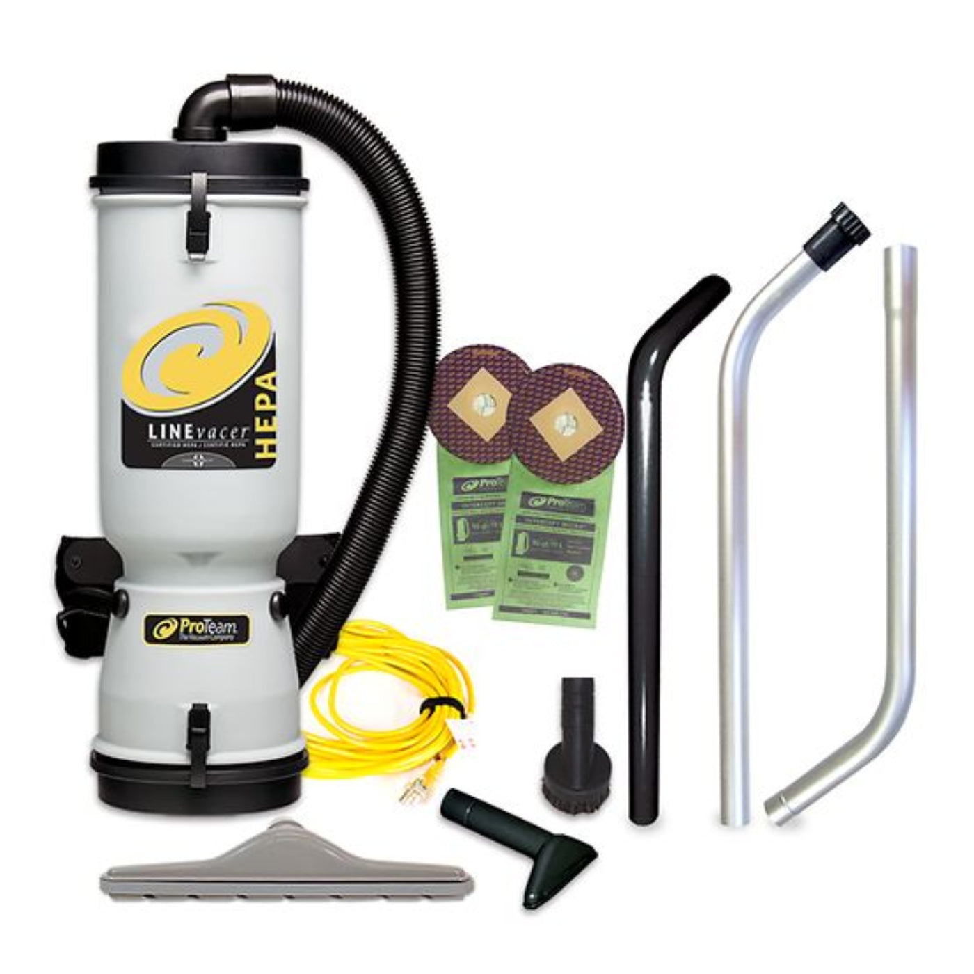 ProTeam  LineVacer ULPA, Backpack Vacuum, 10QT, ULPA, 13lbs - 107141