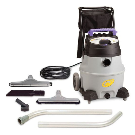 Proteam ProGuard 16, Wet Dry Vacuum, Shop Vac, 16 Gallon, 105CFM, 1.8HP Motor, With Tool Kit - 107386