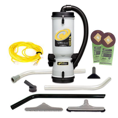 ProTeam  LineVacer ULPA, Backpack Vacuum, 10QT, ULPA, 13lbs - 107141