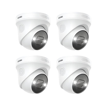Zosi C225 4K Starlight PoE IP Camera + Optional Cloud/Local Storage - C22545