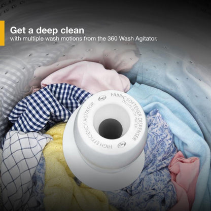 WHIRLPOOL  3.8 cu. ft. Top Load Washer with Soaking Cycles, 12 Cycles - WTW4955HW-KT
