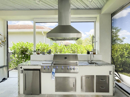 Proline Island Range Hood, Ducted, 1200 CFM, Stainless Steel Finish – PLJI 103