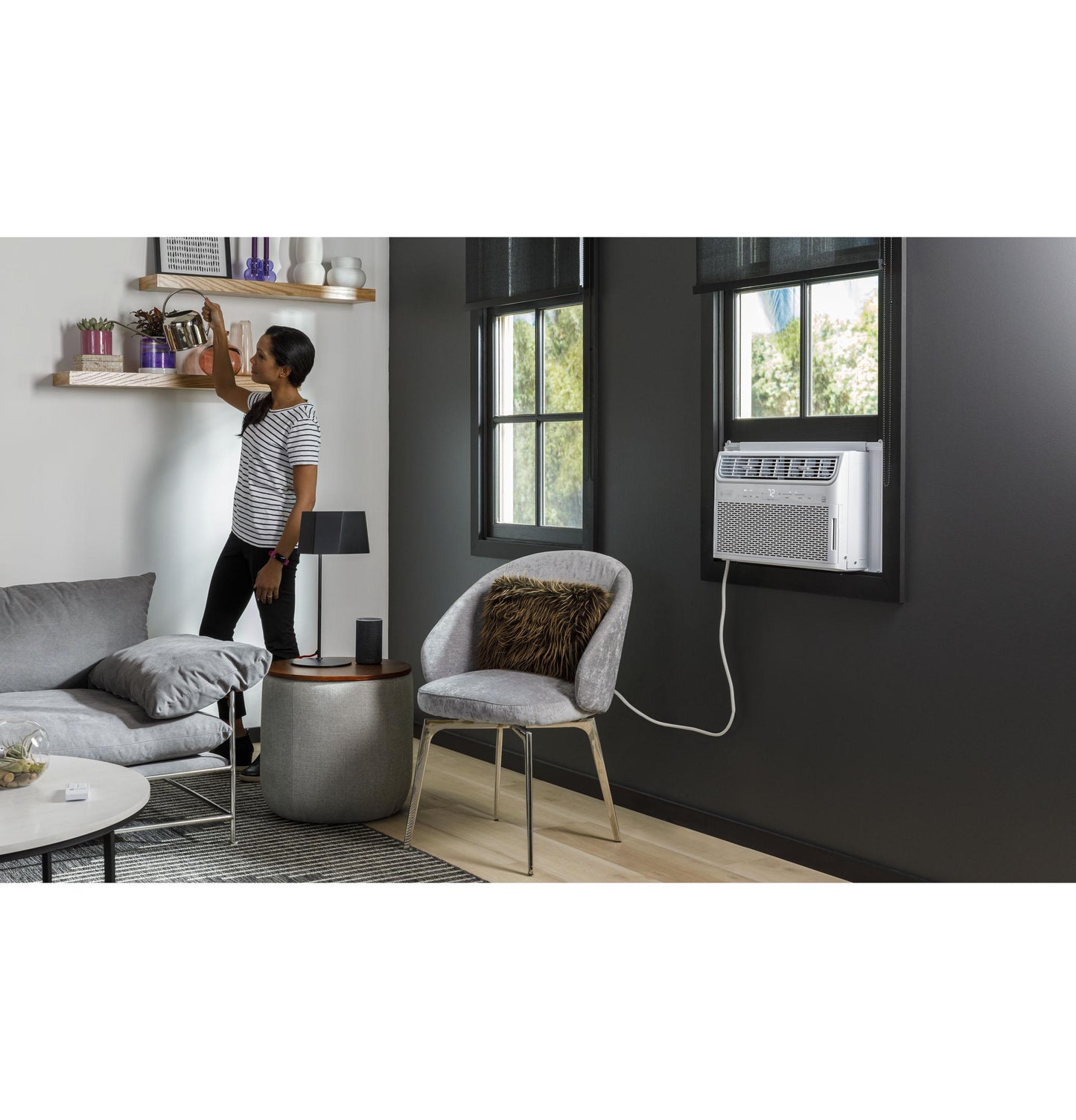 GE APPLIANCES 12,000 BTU Inverter Smart Window Air Conditioner - AHTR12AC-KT