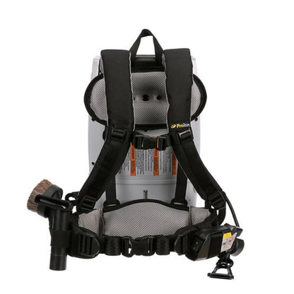 Proteam ProVac FS 6, Backpack Vacuum, 6QT, w/ Commercial Power Nozzle Tool Kit, 11.6lbs - 107461