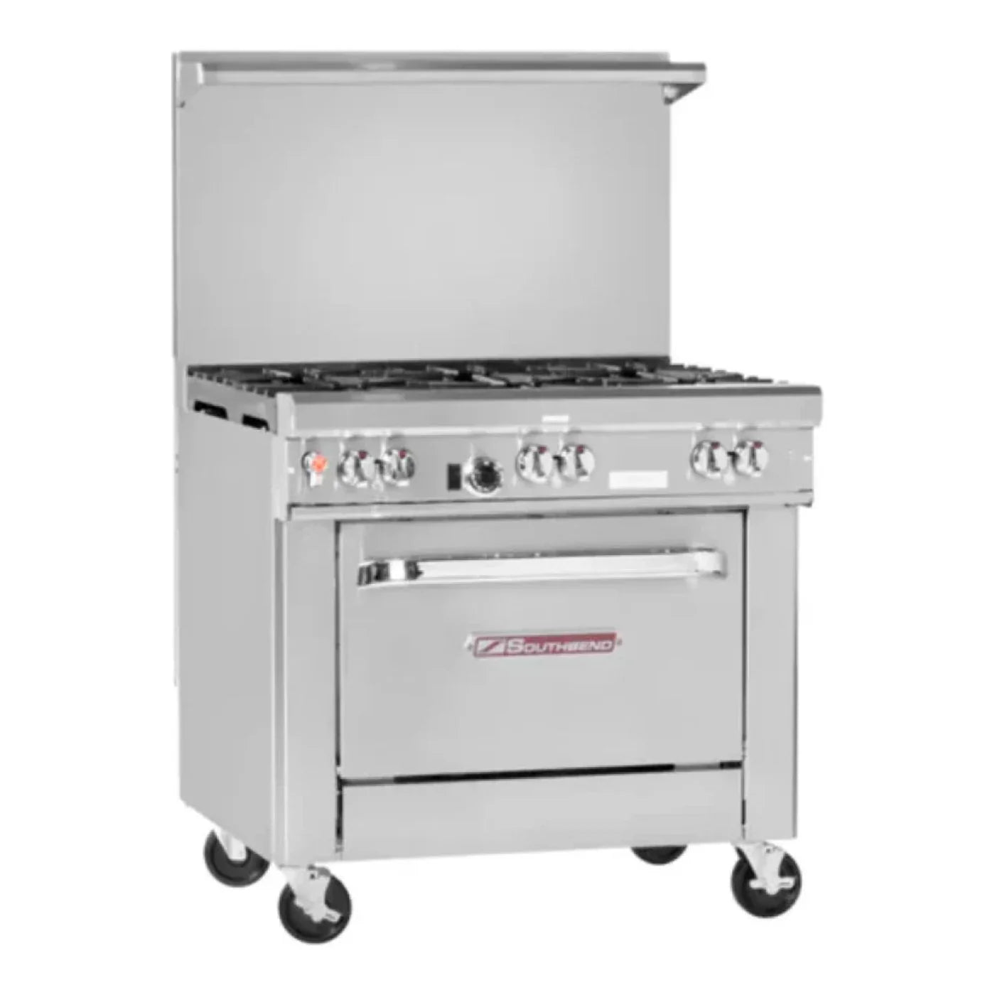 Southbend  Cultimate Natural Gas Range 36”, 3 Non-Clog Burners Front, 2 Pyromax Burners With Cabinet Base 179000 BTU - 4365