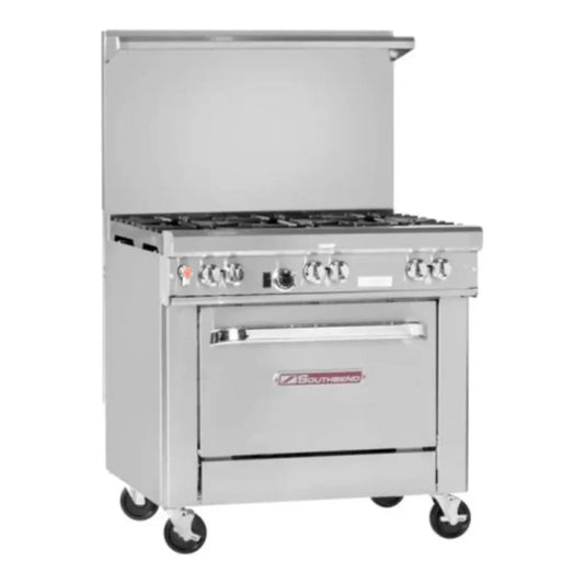 Southbend  Ultimate Natural Gas Range 36" Manual Griddle With Standard Oven Base 109000 BTU - 436D-3G/T