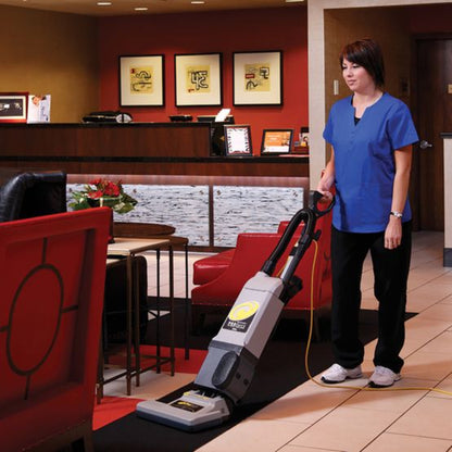 ProTeam ProForce 1500XP, Upright Vacuum, 15", 3.25QT, Bagged, Dual Motor, 50' Quick Change Cord, With Tools, HEPA, Operating Weight 18lbs - 107252