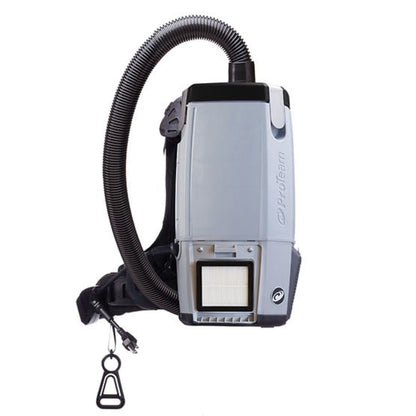 Proteam ProVac FS 6, Backpack Vacuum, 6QT, w/ Commercial Power Nozzle Tool Kit, 11.6lbs - 107461