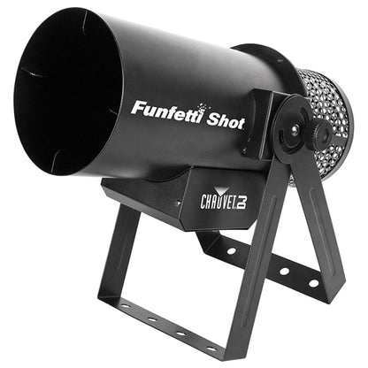 CHAUVET DJ Funfetti Shot Professional Special Event Confetti Launcher and Remote - 61156