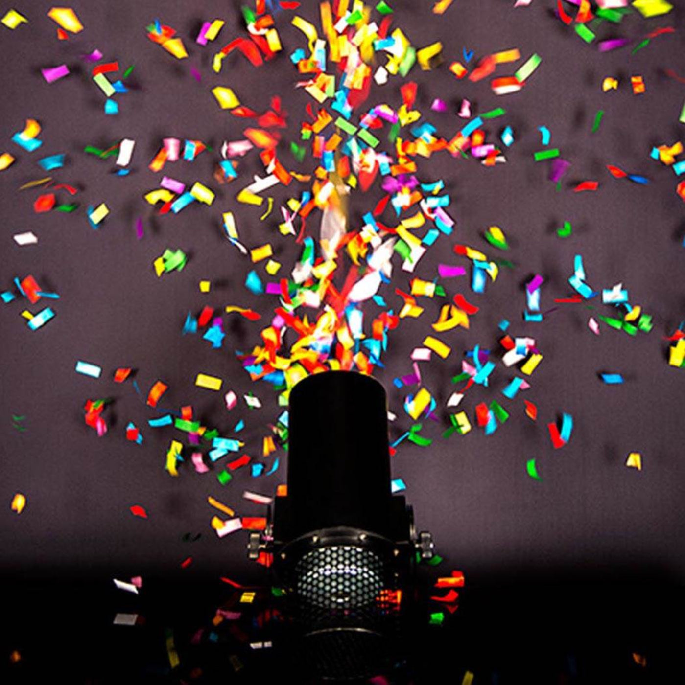CHAUVET DJ Funfetti Shot Professional Special Event Confetti Launcher and Remote - 61156