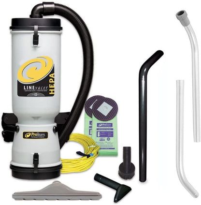 ProTeam  LineVacer ULPA, Backpack Vacuum, 10QT, ULPA, 13lbs - 107141