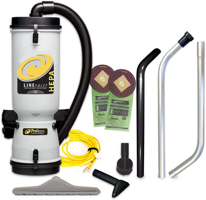 ProTeam  LineVacer ULPA, Backpack Vacuum, 10QT, ULPA, 13lbs - 107141
