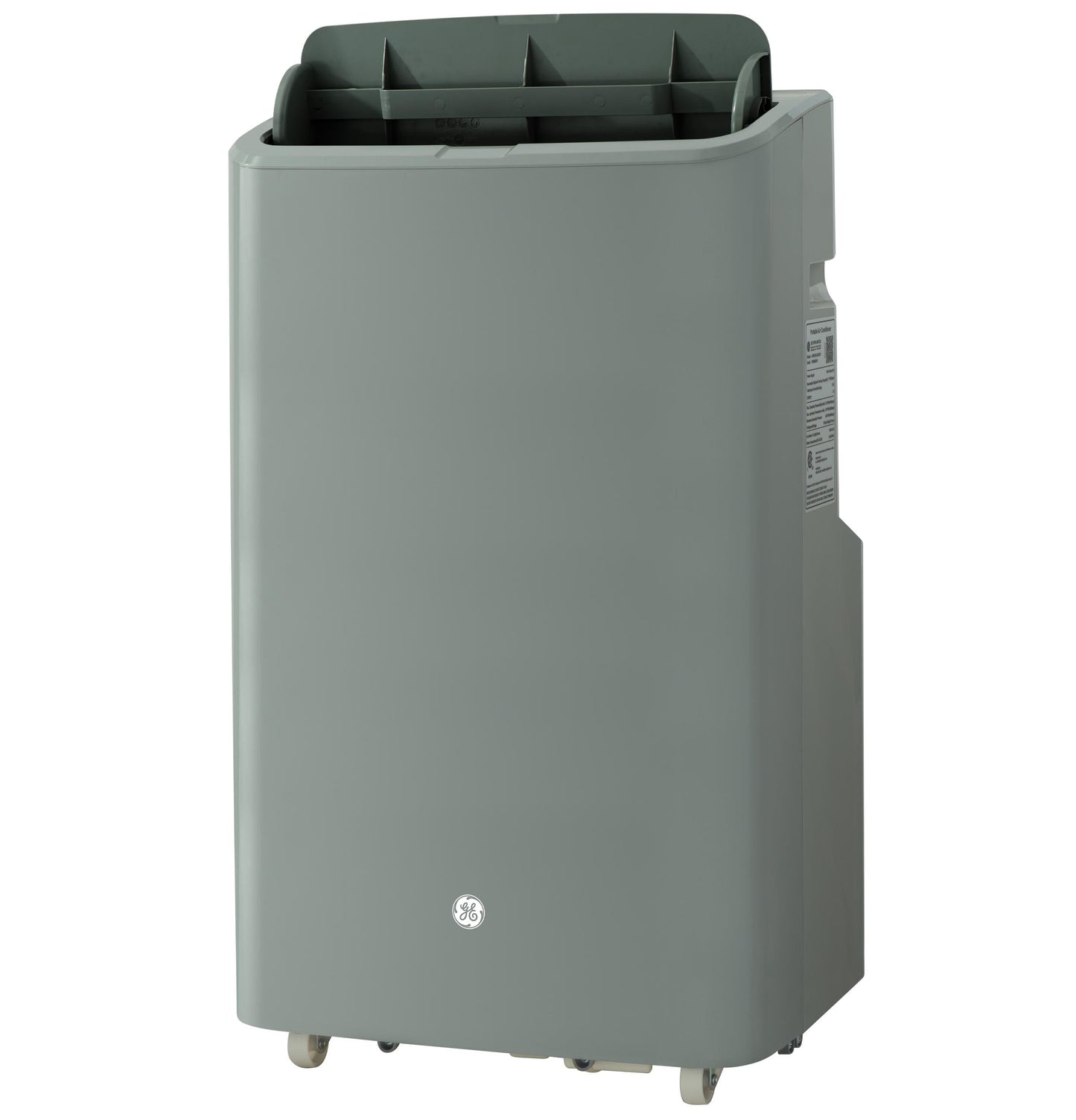 GE APPLIANCES APWD07JASG GE(R) 7,500 BTU Smart Portable Air Conditioner with Dehumidifier and Remote, Grey - APWD07JASG-KT