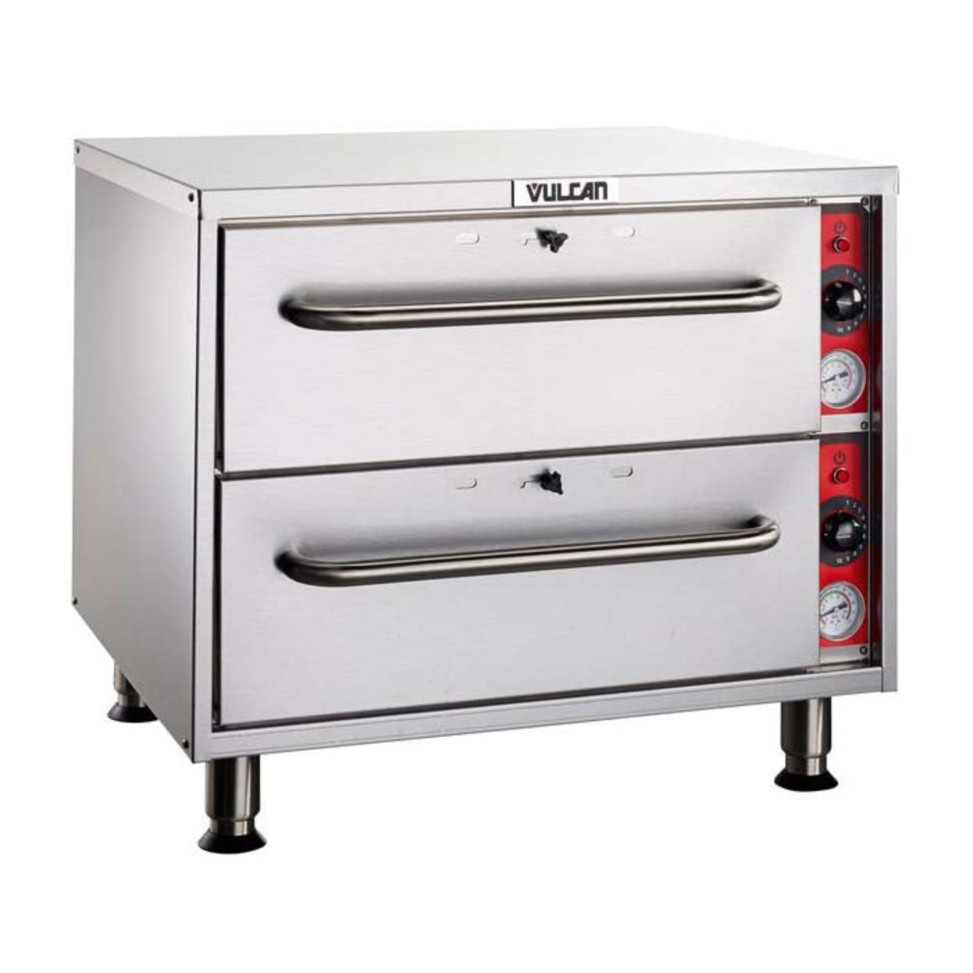 Vulcan VSL2 20.5" Slim Line Low Profile Two Drawer Warmer - 120V, 475W - VSL2