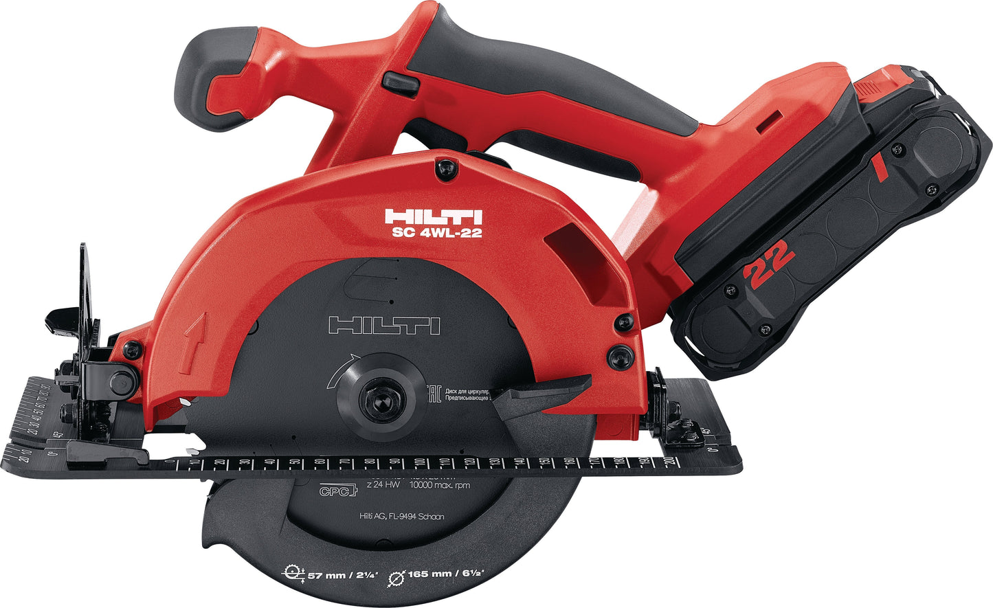 Hilti Cordless circular saw - Circular Saws - Hilti USA - SC 4WL-22