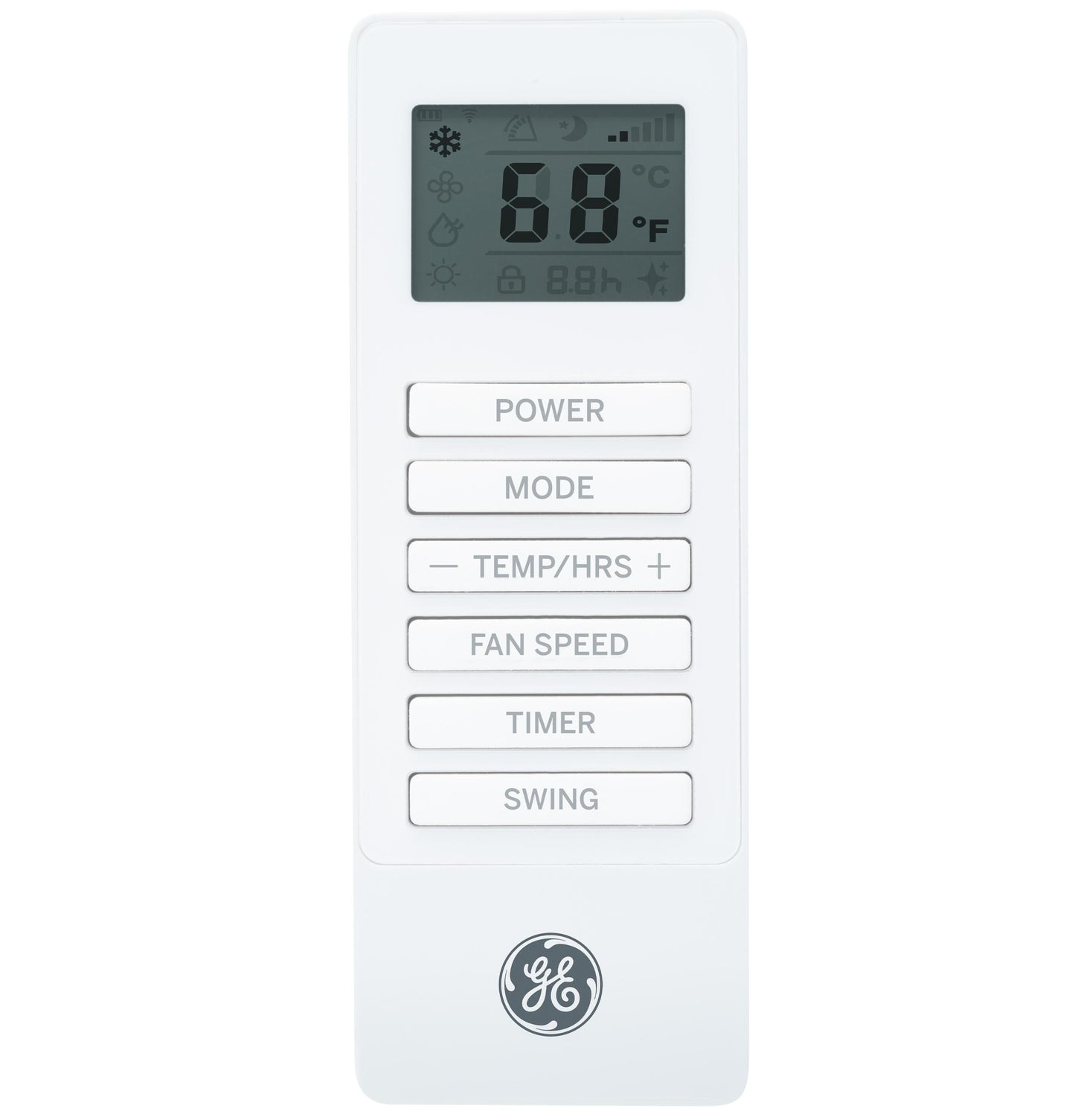 GE APPLIANCES APSA13YBMW GE(R) 14,000 BTU Heat/Cool Portable Air Conditioner for Medium Rooms up to 550 sq ft. (9,950 BTU SACC) - APSA13YBMW-KT