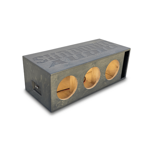Sundown Audio Triple 8" Xv2 Ported Enclosure - AABE-SA-Xv2-T8-RD