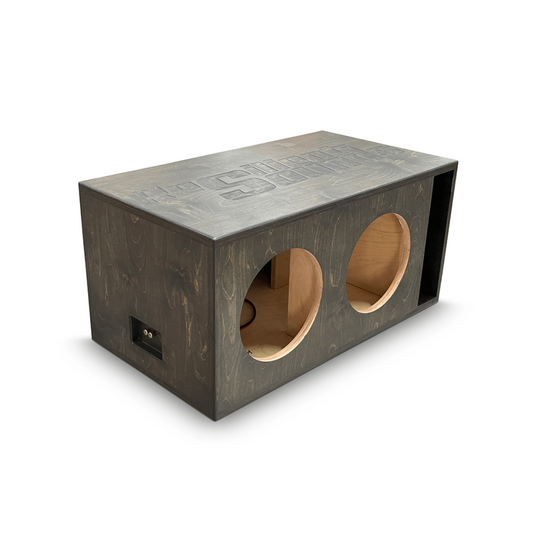 Resilient Sounds Dual 8" Gold Ported Enclosure - AABE-RS-G-D8-RD