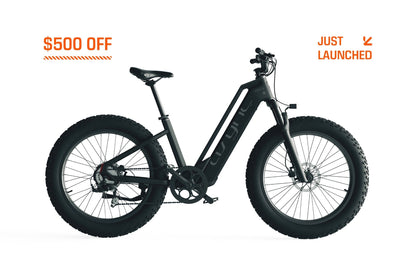 Rumble Step-Through Ebike | 500W, 48V 18Ah