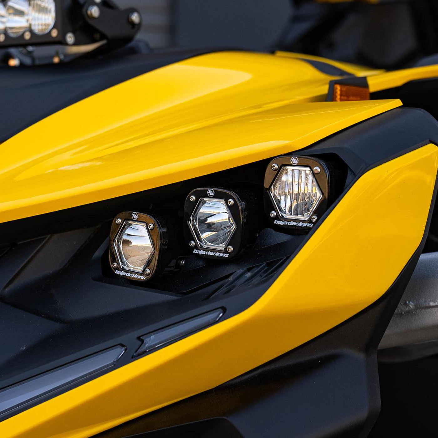 Baja Designs Can Am Maverick R Triple S1 Headlight Kit - 448186