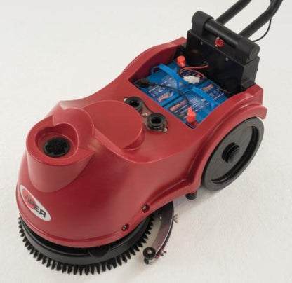Viper Fang 15B | 15" Walk Behind Disk Floor Scrubber, Battery, Pad Assist - FANG15B