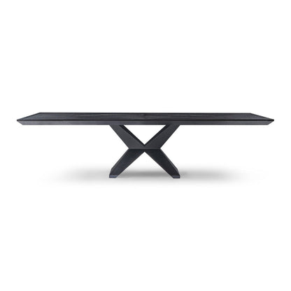 SHERES "Angles" Dining Table Wenge - D-06-Walnut