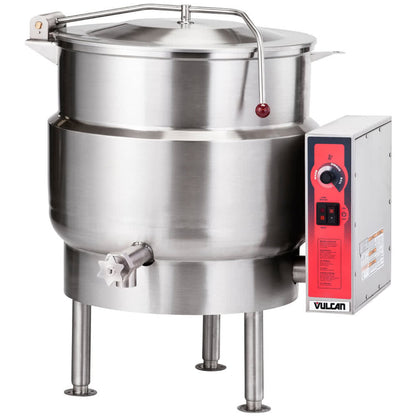 Vulcan K40EL 40-Gallon Stationary Electric Steam Jacketed Kettle - 208V - K40EL-208V