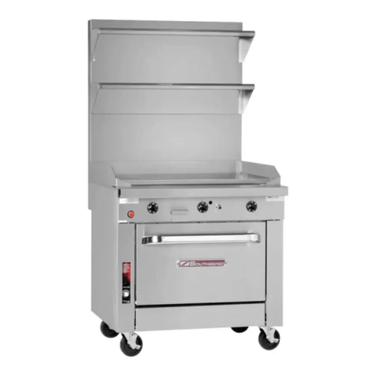 Southbend Platinum,  Gas, 16” Thermostatic Griddle With Cabinet Base , 40000 Total Btu - P16C-T