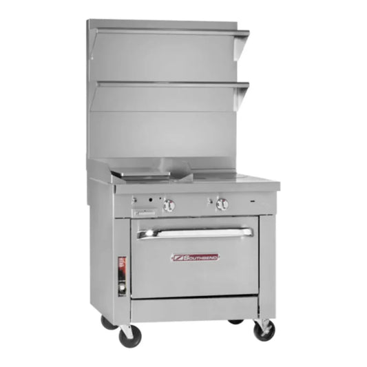 Southbend Platinum,  Gas, 32” Manual Griddle With Cabinet Base 80000 Total Btu - P32C-GG