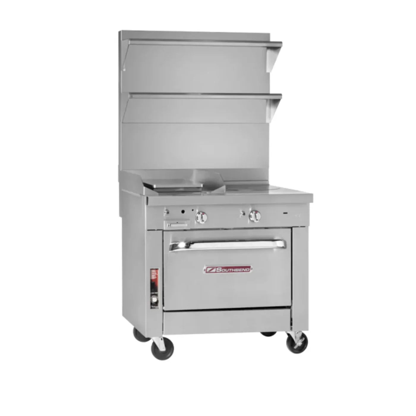Southbend Platinum,  Gas Range , 36”, 4 Non-Clog Burners With Hot Top Modular – 172000 Total BTU - P36N-BBH