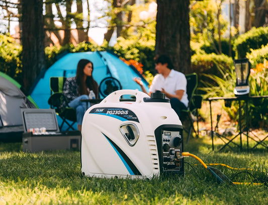 Pulsar PG2300ISCO 2,300-Watt Quiet Gasoline Powered Inverter Generator with CO Shutdown Sensor - PowerGen USA - PG2300ISCO