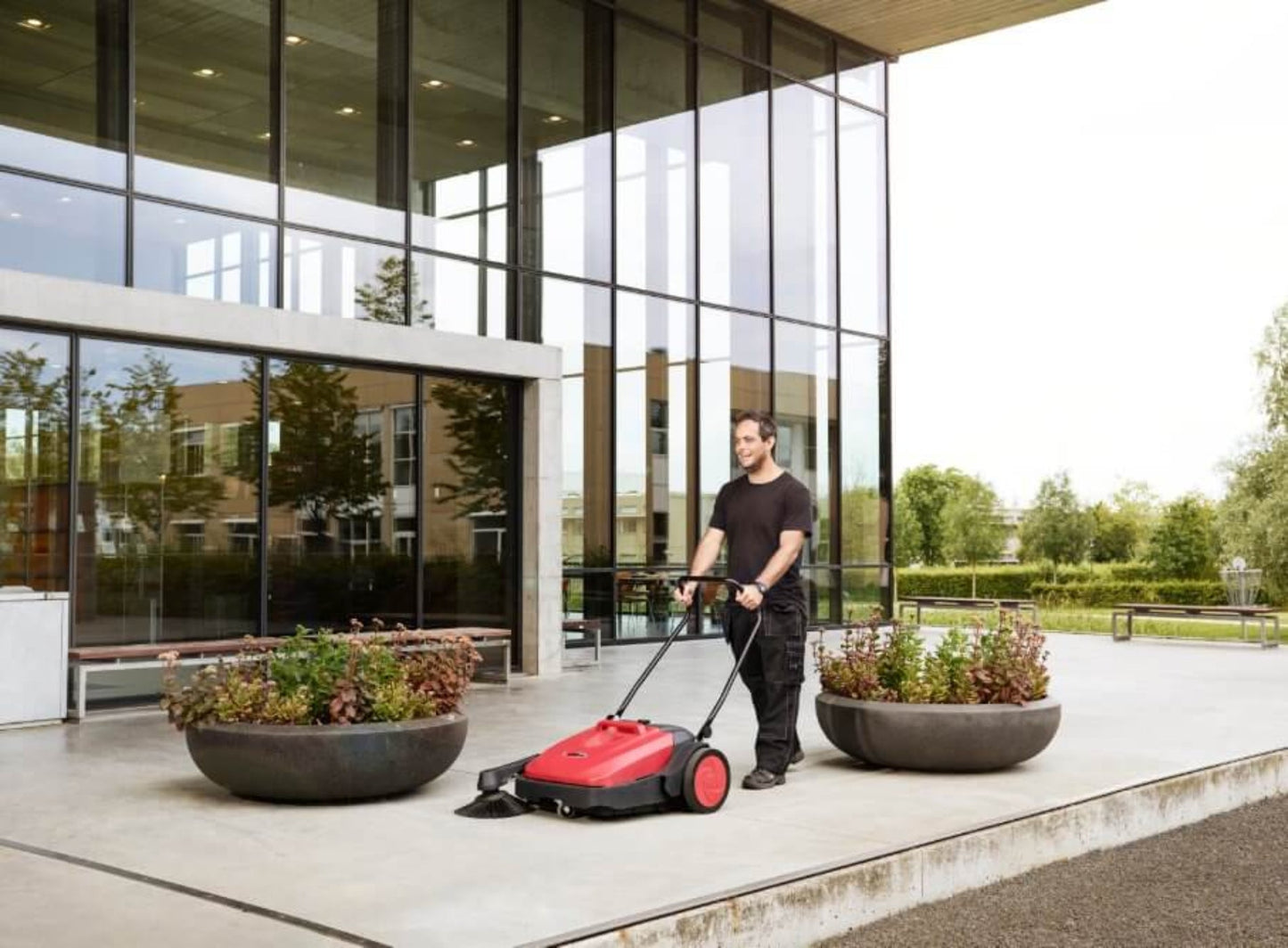 Viper PS480 | Floor Sweeper | 28" Walk Behind Floor | Manual - 50000504