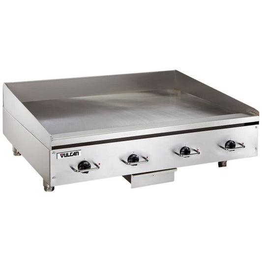 Vulcan RRE48E 48" Rapid Recovery Electric Countertop Griddle - 208V / 3 Ph / 21.6 kW - RRE48E-208V-3PH