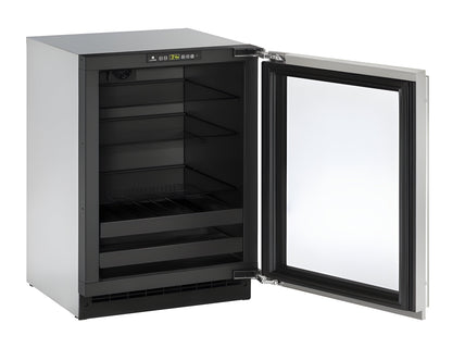 U-Line - 24" 2000 Series Beverage Center - 2224BEV - U-2224BEVS-00B