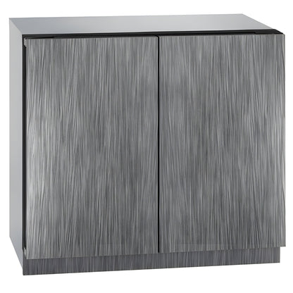 U-Line - 36" 3000 Series Dual-Zone Wine Refrigerator - U-3036WCWCS-00B