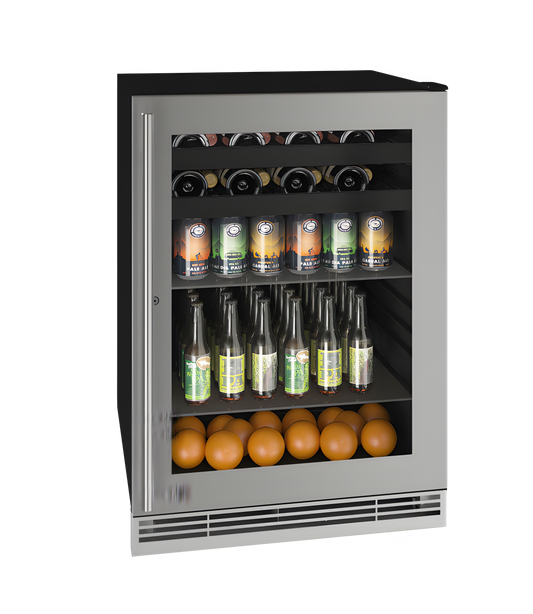 U-Line - 24" 1 Class Beverage Center - HBV124 - UHBV124-SG01A