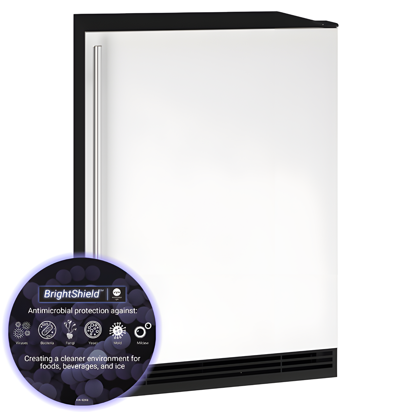 U-Line - 24" 1 Class Refrigerator - 115V - HRE124 - UHRE124-SG81A