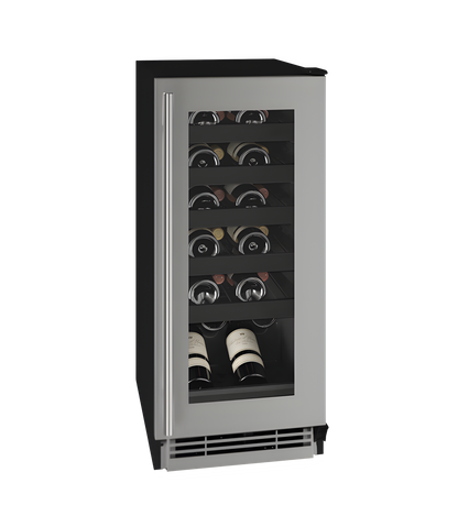 U-Line - 15" 1 Class Wine Refrigerator - HWC115 - UHWC115-SG01A