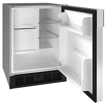 U-Line - 21" Marine Refrigerator and Crescent Ice Maker - MRI121 - UMRI121-WS01A