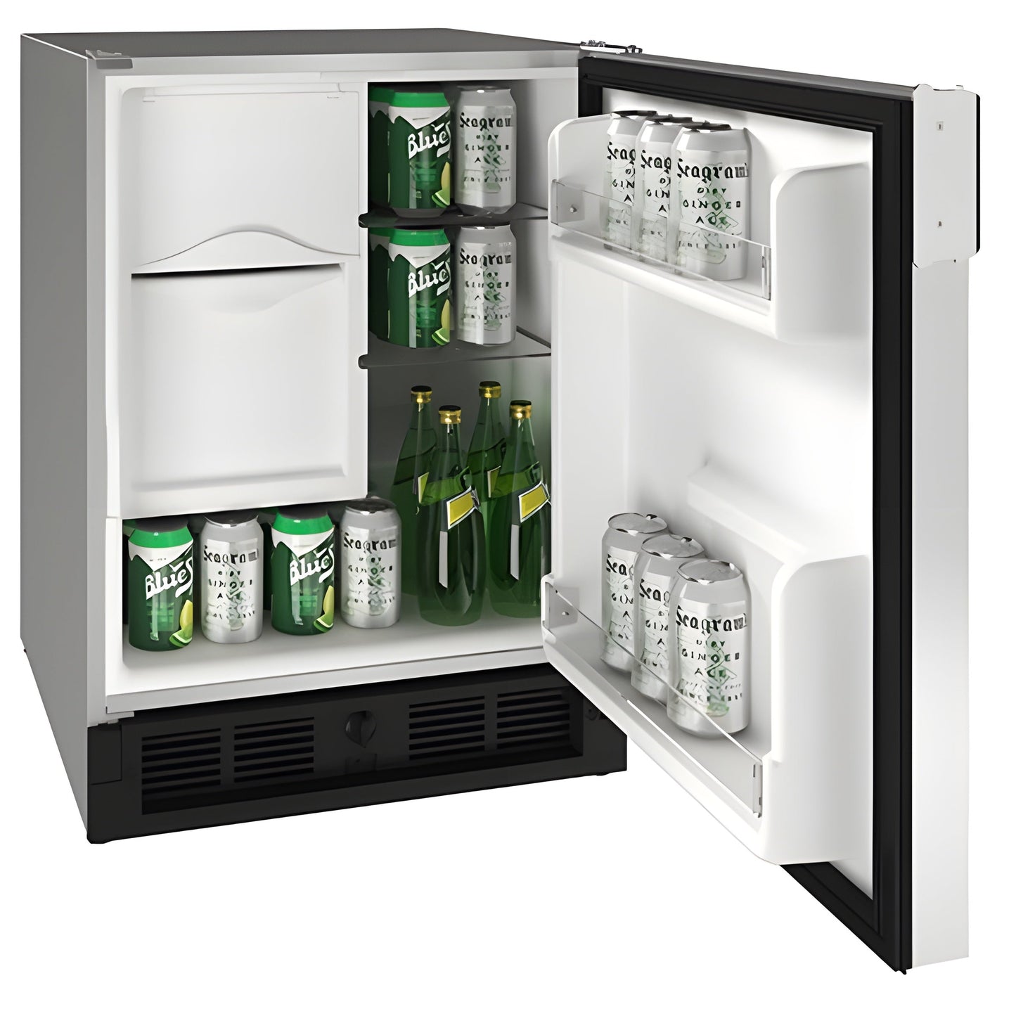 U-Line - 21" Marine Refrigerator and Crescent Ice Maker - MRI121 - UMRI121-WS01A